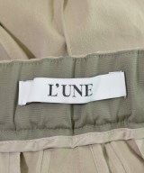 L'UNE（リュンヌ）スラックス ベージュ サイズ:36(S位) レディース/2200713398045