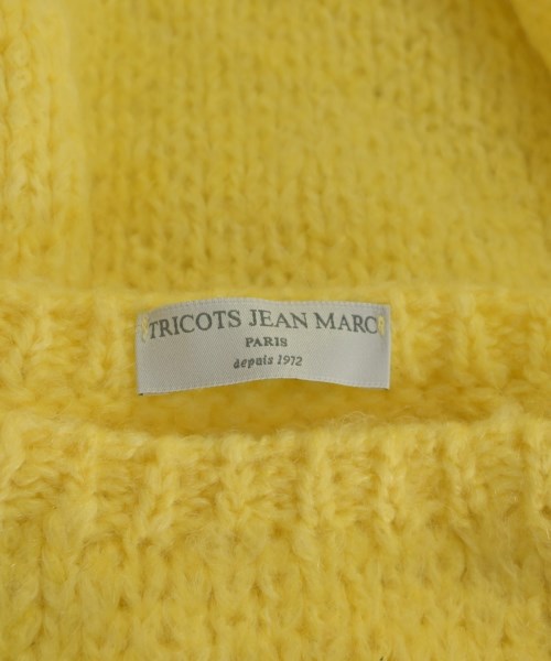 TRICOTS JEANMARC（トリコジャンマルク）ニット・セーター 黄 サイズ:F レディース/2200609520116