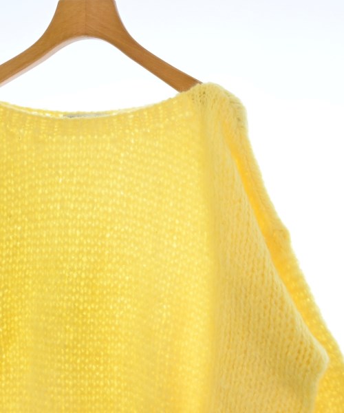 TRICOTS JEANMARC（トリコジャンマルク）ニット・セーター 黄 サイズ:F レディース/2200609520116
