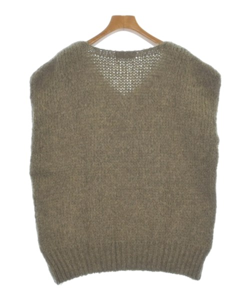 TRICOTS JEANMARC（トリコジャンマルク）ベスト/ノースリーブ 茶 サイズ:F レディース/2200618916047