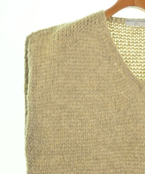 TRICOTS JEANMARC（トリコジャンマルク）ベスト ベージュ サイズ:F レディース/2200678243015