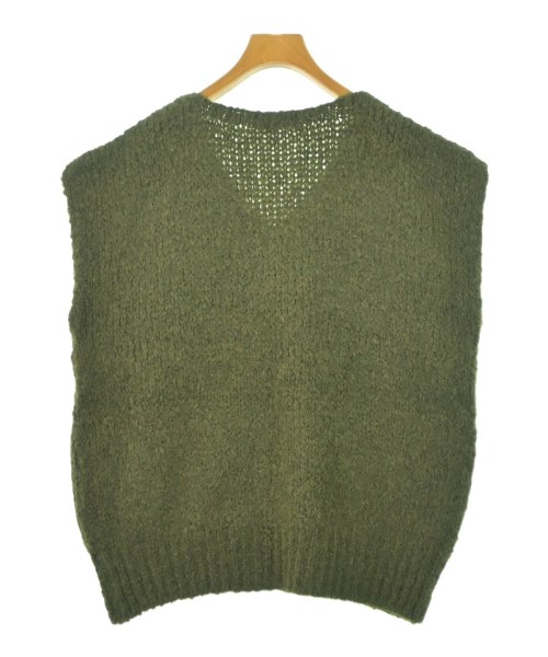 TRICOTS JEANMARC（トリコジャンマルク）ベスト カーキ サイズ:F レディース/2200646486048