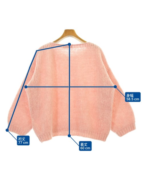 TRICOTS JEANMARC（トリコジャンマルク）ニット・セーター ピンク サイズ:F レディース/2200652440058