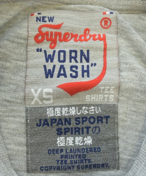 Superdry（スーパードライ）Tシャツ・カットソー グレー サイズ:XS レディース/2200617457114