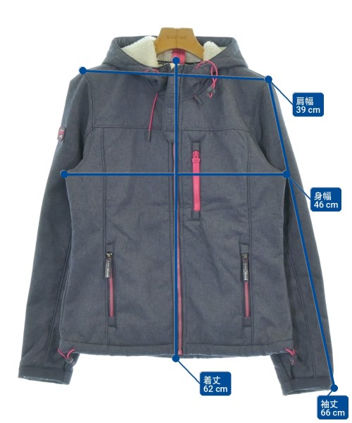Superdry（スーパードライ）ブルゾン 紫 サイズ:40(M位) レディース/2200734396020