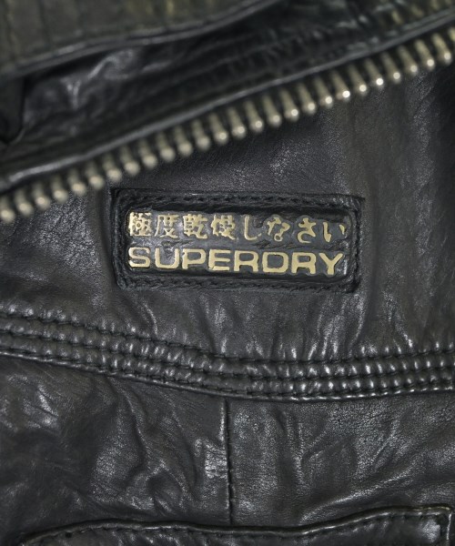 Superdry（スーパードライ）ライダース 黒 サイズ:S メンズ/2200684462011