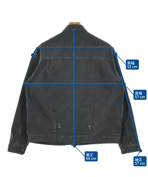 STAMMBAUM（シュタンバウム）デニムジャケット 黒 サイズ:F メンズ/2200643496026