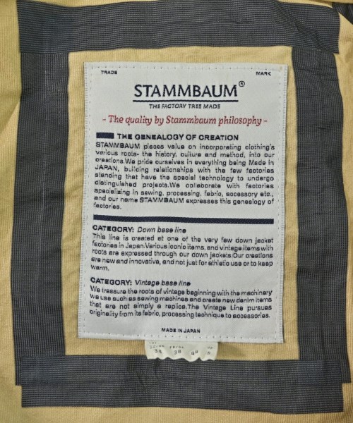STAMMBAUM（シュタンバウム）マウンテンパーカー 黄 サイズ:S メンズ/2200689611117