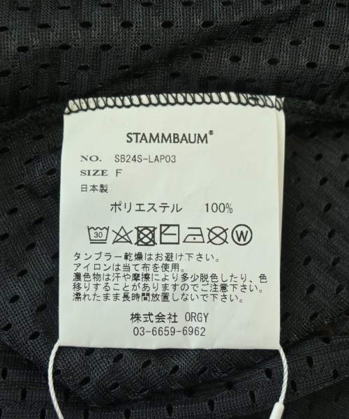 STAMMBAUM（シュタンバウム）Tシャツ・カットソー 黒 サイズ:F レディース/2200720874044