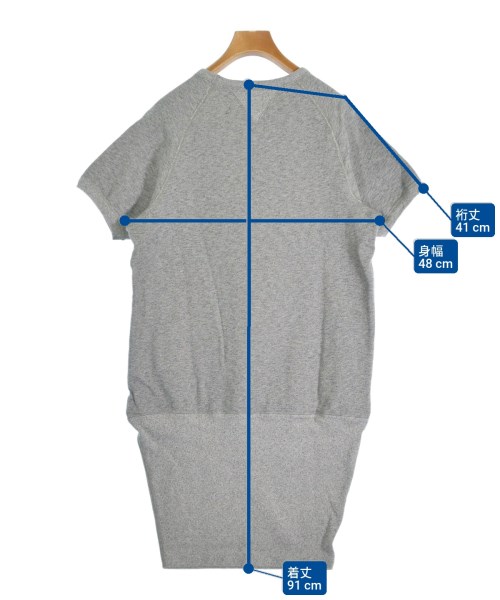 BROCKTON GYMNASIUM（ブロックトンジムネジアム）ワンピース グレー サイズ:M レディース/2200648711063