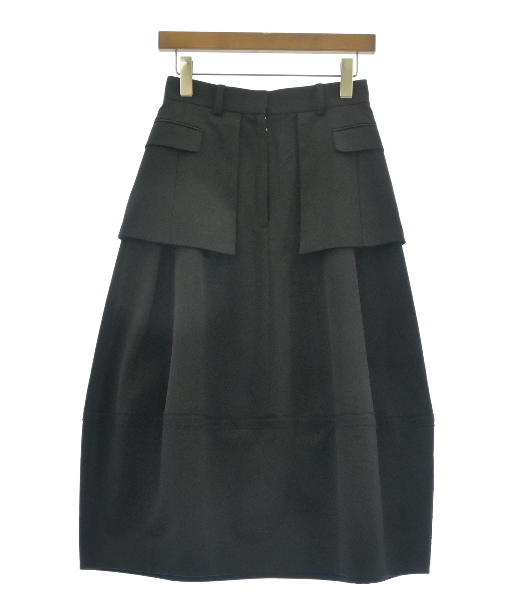 AKIKOAOKI（アキコアオキ）ロング・マキシ丈スカート 黒 サイズ:38(M位