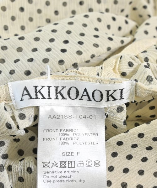 AKIKOAOKI（アキコアオキ）ブラウス ベージュ サイズ:F レディース/2200678432150