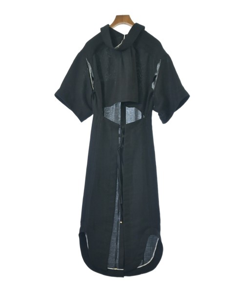 AKIKOAOKI（アキコアオキ）シャツワンピース 黒 サイズ:F レディース/2200660487137