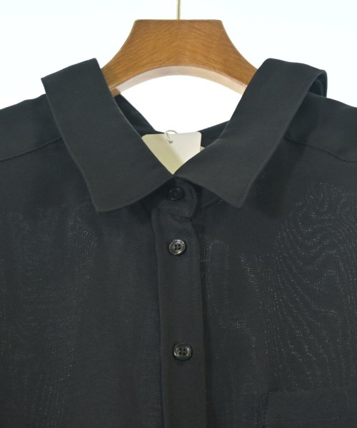 AKIKOAOKI（アキコアオキ）シャツワンピース 黒 サイズ:F レディース/2200660487137