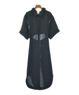 AKIKOAOKI（アキコアオキ）シャツワンピース 黒 サイズ:F レディース