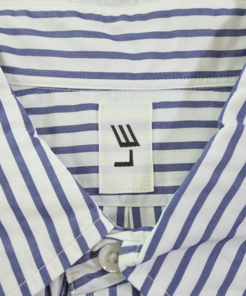 LE（エルイー）カジュアルシャツ 青 サイズ:2(M位) メンズ/2200616209059