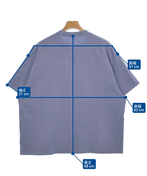 LE（エルイー）Tシャツ・カットソー 紫 サイズ:EXWIDE 1(S位) メンズ/2200619659028