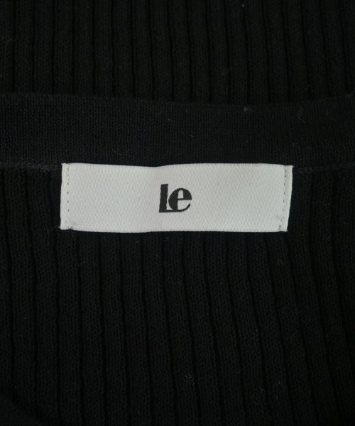 LE（エルイー）ニット・セーター 黒 サイズ:-(XS位) レディース/2200628538116