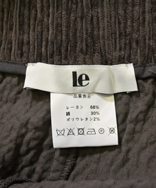 LE（エルイー）ロング・マキシ丈スカート 茶 サイズ:-(M位) レディース/2200664246495