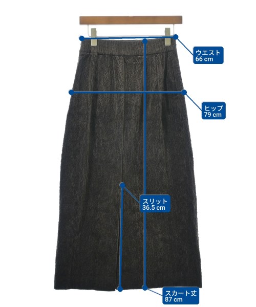 LE（エルイー）ロング・マキシ丈スカート 茶 サイズ:-(M位) レディース/2200664246495