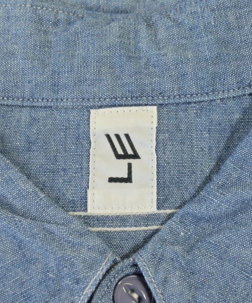 LE（エルイー）カジュアルシャツ 青 サイズ:2(M位) メンズ/2200671497279