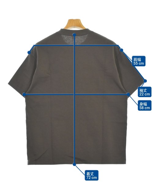 LE（エルイー）Tシャツ・カットソー 茶 サイズ:-(L位) メンズ/2200703533135