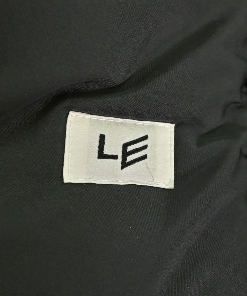 LE（エルイー）ダウンジャケット/ダウンベスト 黒 サイズ:3(L位) メンズ/2200663112012