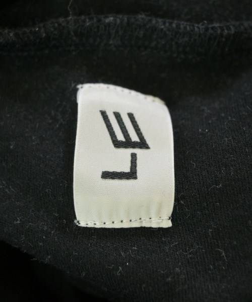 LE（エルイー）Tシャツ・カットソー 黒 サイズ:L メンズ/2200663678037