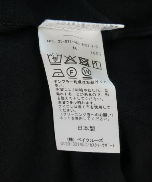 LE（エルイー）Tシャツ・カットソー 黒 サイズ:-(L位) メンズ/2200721059020