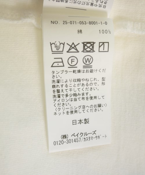 LE（エルイー）Tシャツ・カットソー 白 サイズ:-(L位) メンズ/2200721059037