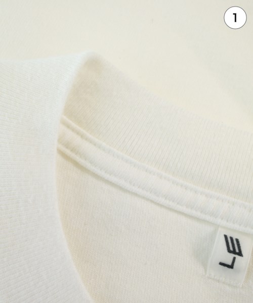 LE（エルイー）Tシャツ・カットソー 白 サイズ:-(L位) メンズ/2200721059037