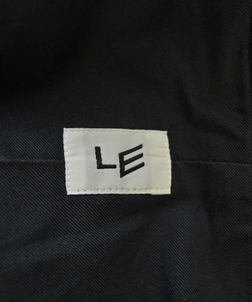 LE（エルイー）ステンカラーコート 紺 サイズ:3(L位) メンズ/2200727834027
