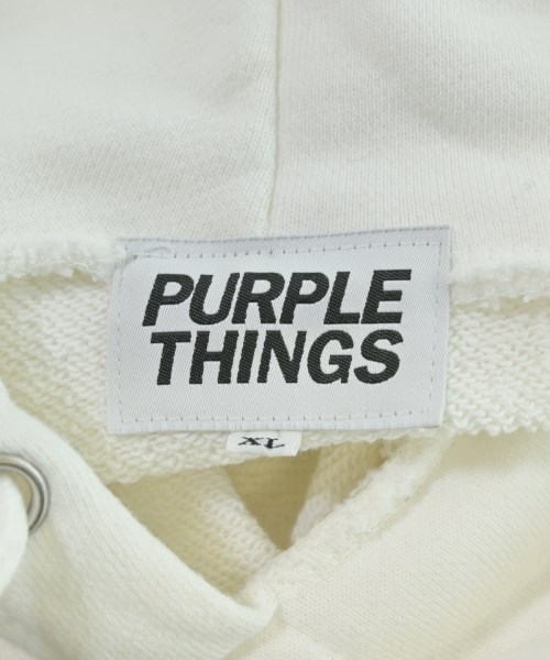 PURPLE THINGS（パープルシングス）パーカー 白 サイズ:XL メンズ/2200668875035