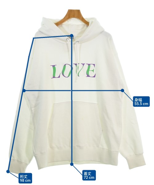 PURPLE THINGS（パープルシングス）パーカー 白 サイズ:XL メンズ/2200668875035