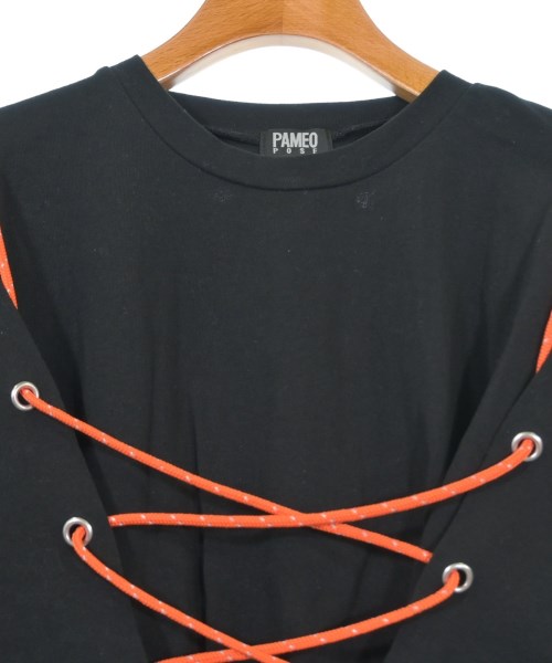 PAMEO POSE（パメオポーズ）Tシャツ・カットソー 黒 サイズ:F レディース/2200615136172