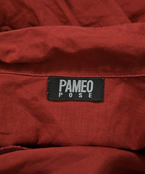 PAMEO POSE（パメオポーズ）カジュアルシャツ 赤 サイズ:F レディース/2200694532056