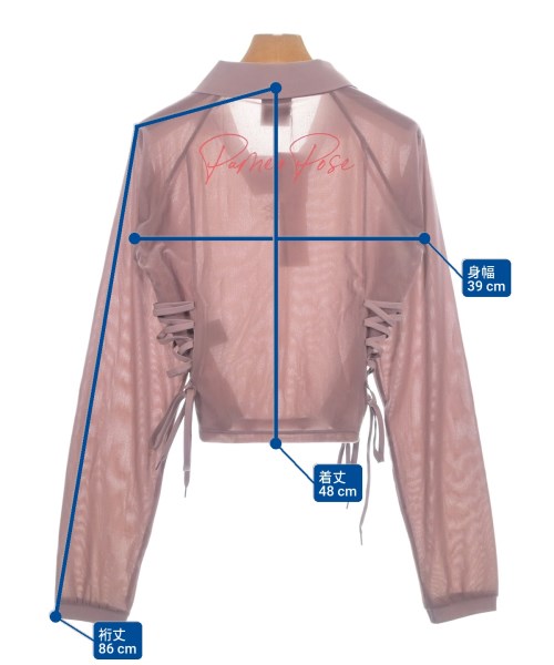 PAMEO POSE（パメオポーズ）Tシャツ・カットソー ピンク サイズ:F レディース/2200657978167