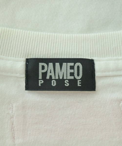 PAMEO POSE（パメオポーズ）Tシャツ・カットソー 白 サイズ:F レディース/2200707722405