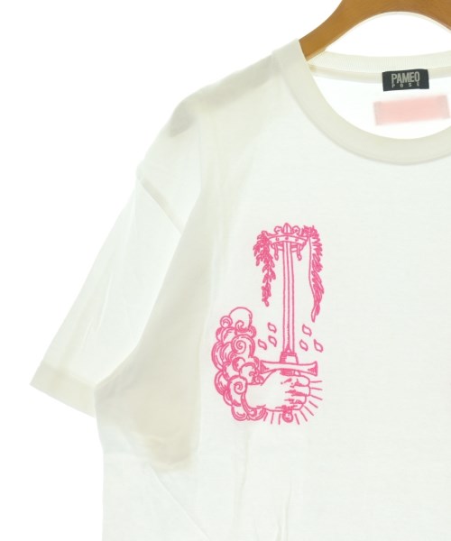 PAMEO POSE（パメオポーズ）Tシャツ・カットソー 白 サイズ:F レディース/2200707722405