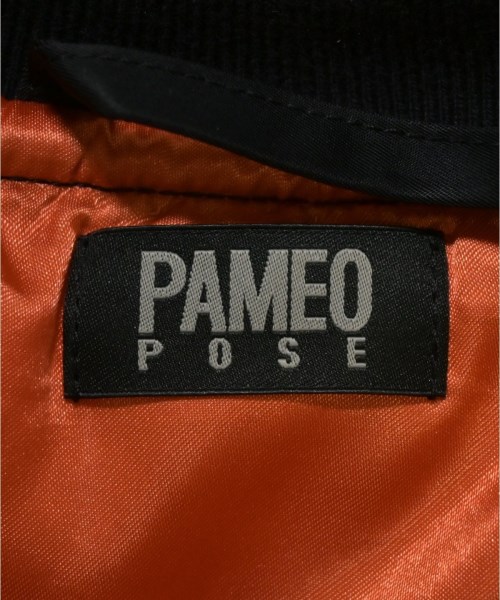 PAMEO POSE（パメオポーズ）ミリタリーブルゾン 黒 サイズ:F レディース/2200709229018