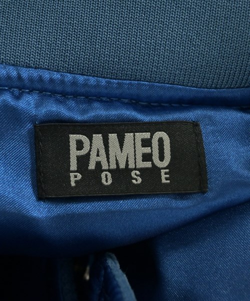 PAMEO POSE（パメオポーズ）ミリタリーブルゾン 青 サイズ:F レディース/2200709229025