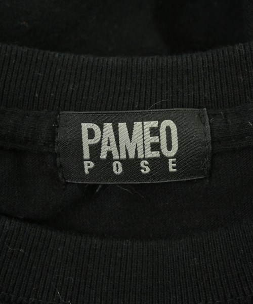 PAMEO POSE（パメオポーズ）Tシャツ・カットソー 黒 サイズ:XL レディース/2200709229056