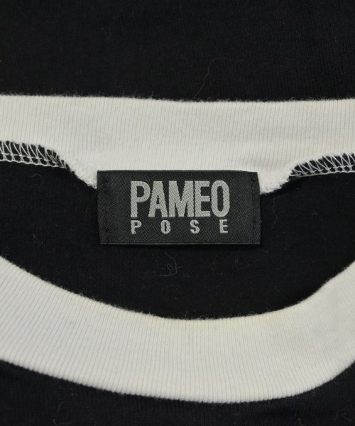 PAMEO POSE（パメオポーズ）Tシャツ・カットソー 黒 サイズ:F レディース/2200712978033