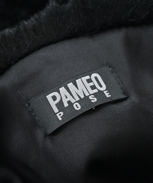 PAMEO POSE（パメオポーズ）マフラー 紺 サイズ:- レディース/2200673239228