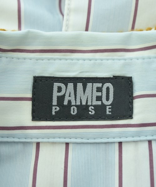 PAMEO POSE（パメオポーズ）カジュアルシャツ 青 サイズ:F レディース/2200685384022