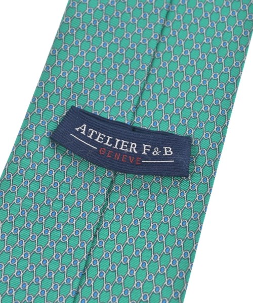 ATELIER F&B（アトリエエフアンドビー）ネクタイ 緑 サイズ:- メンズ/2200708072240