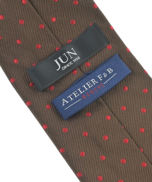 ATELIER F&B（アトリエエフアンドビー）ネクタイ 茶 サイズ:- メンズ/2200666470348