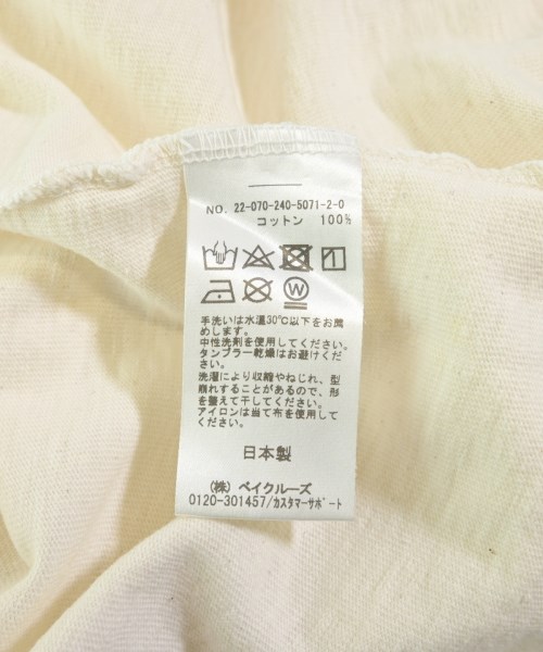N.Jam（エヌジャム）Tシャツ・カットソー 白 サイズ:F レディース/2200717725052