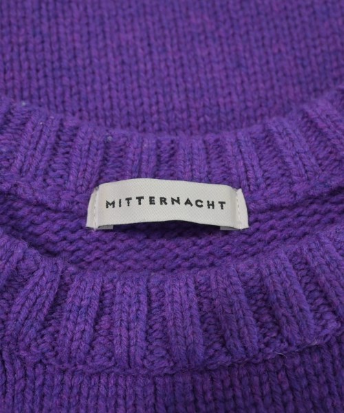 MITTERNACHT（ミターナット）ニット・セーター 紫 サイズ:F レディース/2200648640028