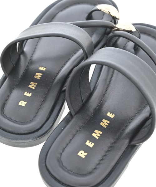 REMME（レメ）サンダル 黒 サイズ:EU35(21.5cm位) レディース/2200718928032